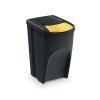 Zestaw koszy do segregacji SORTIBOX 3x35L czarny / kolorowe pokrywy